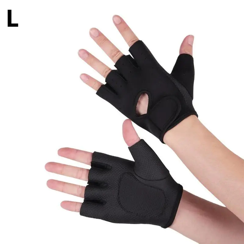 Fitness Gloves with Half Finger Design for Weightlifting and Dumbbell Training Ideal for Gym Use