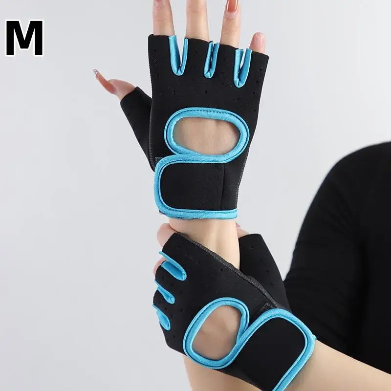 Fitness Gloves with Half Finger Design for Weightlifting and Dumbbell Training Ideal for Gym Use