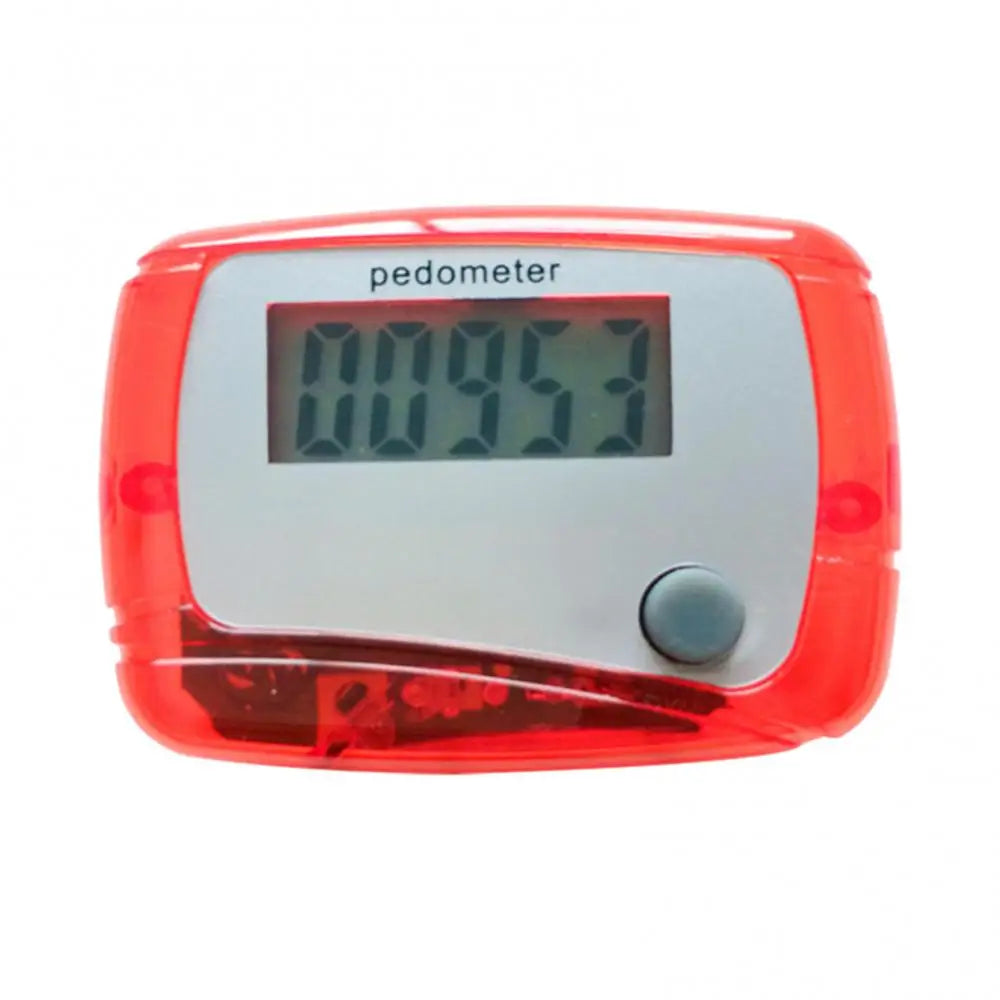 Portable Pedometer Mini Digital LCD Pedometer Sports Walking Running Step Counter Meter