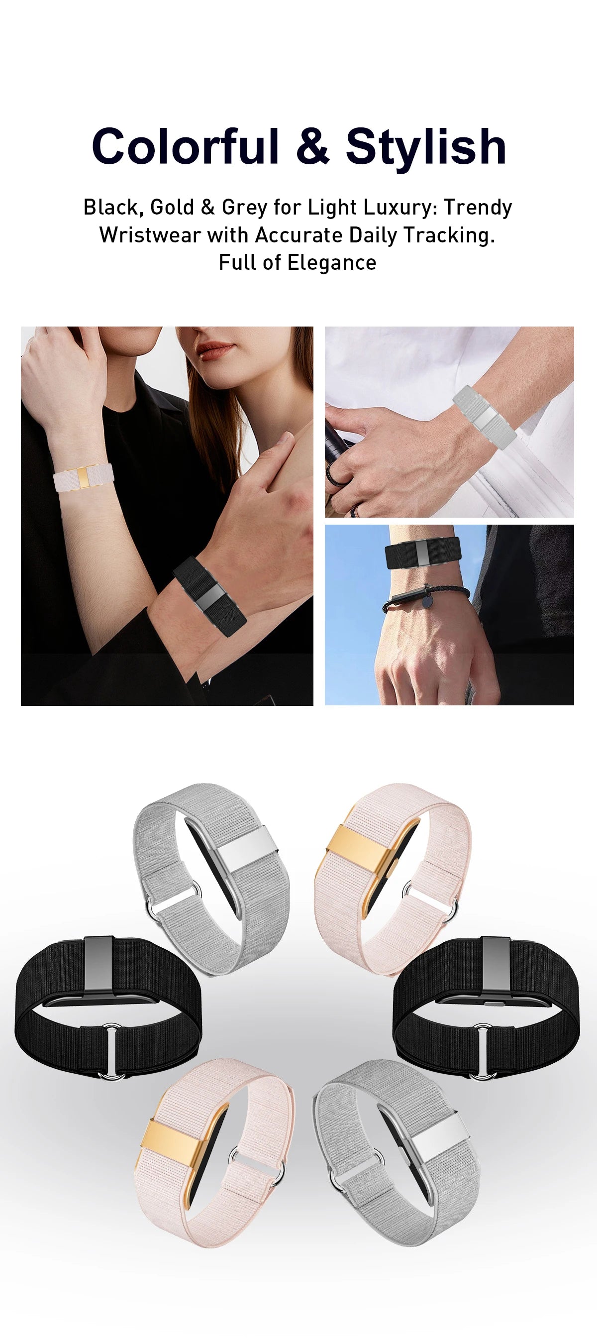 Fitness Tracker Sport Band Men No Screen Smart Bracelet Women Heart Rate Sleep Monitor Pedometer Waterproof Electronic Bracelet