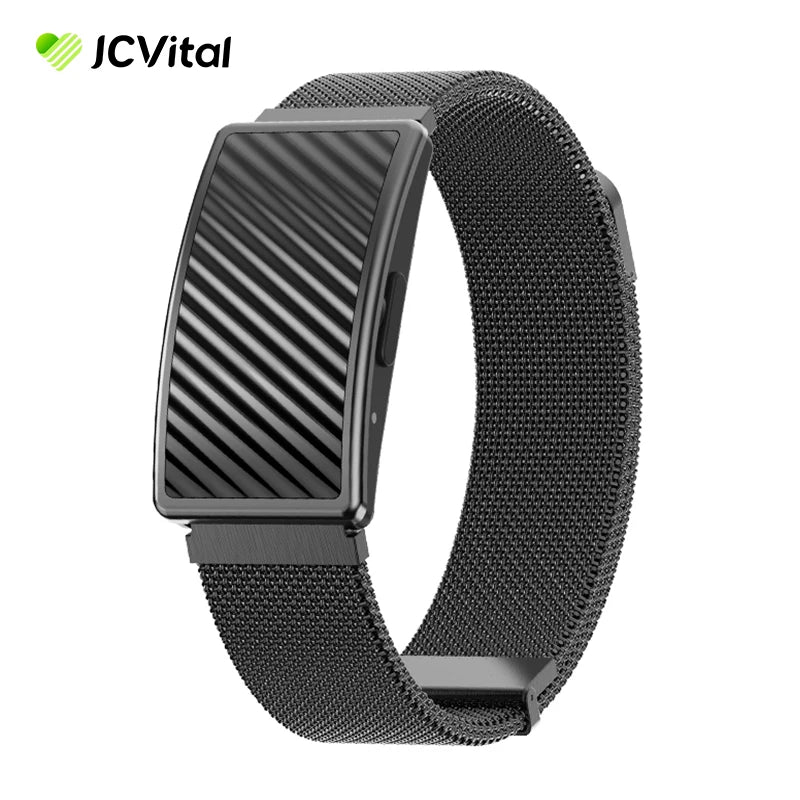 JCVital V5 Black Smart Band Health Trend Monit or Fitness Recovery Bracelet Wearable Device for Rehabilitation