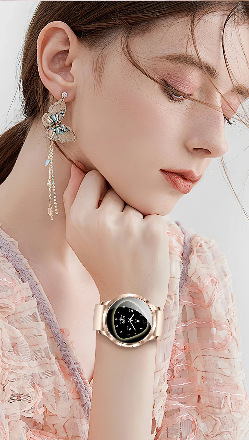 2026 New Smart Watch For Women Gift 1.32 Inch Full Touch Screen Sports Fitness Watches Bluetooth Calls Digital Smartwatch Ladies