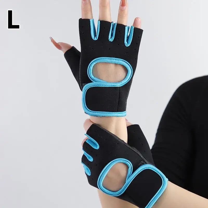 Fitness Gloves with Half Finger Design for Weightlifting and Dumbbell Training Ideal for Gym Use