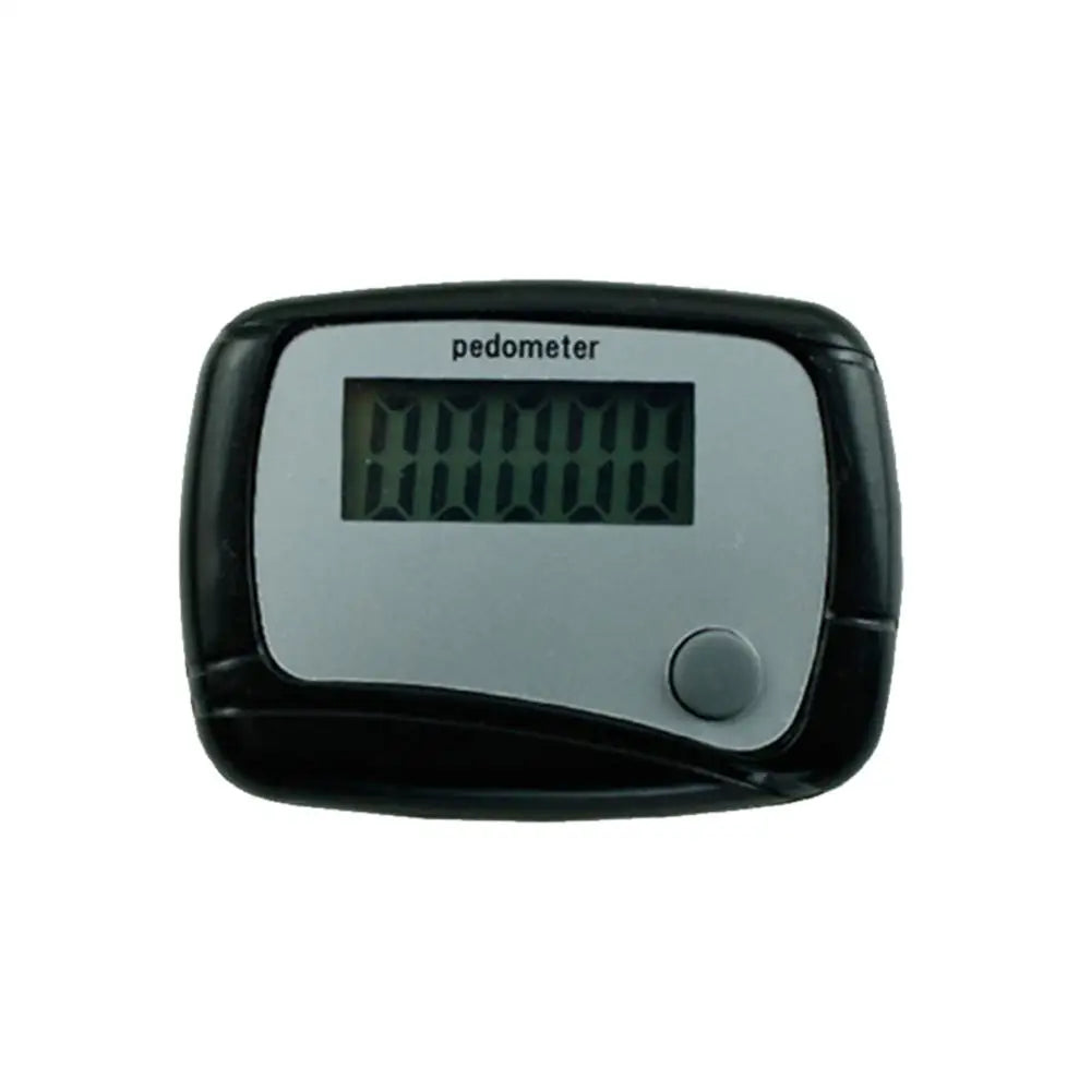 Portable Mini Digital LCD Pedometer Sports Walking Running Step Counter Meter Step Pedometer Walking Distance Counter