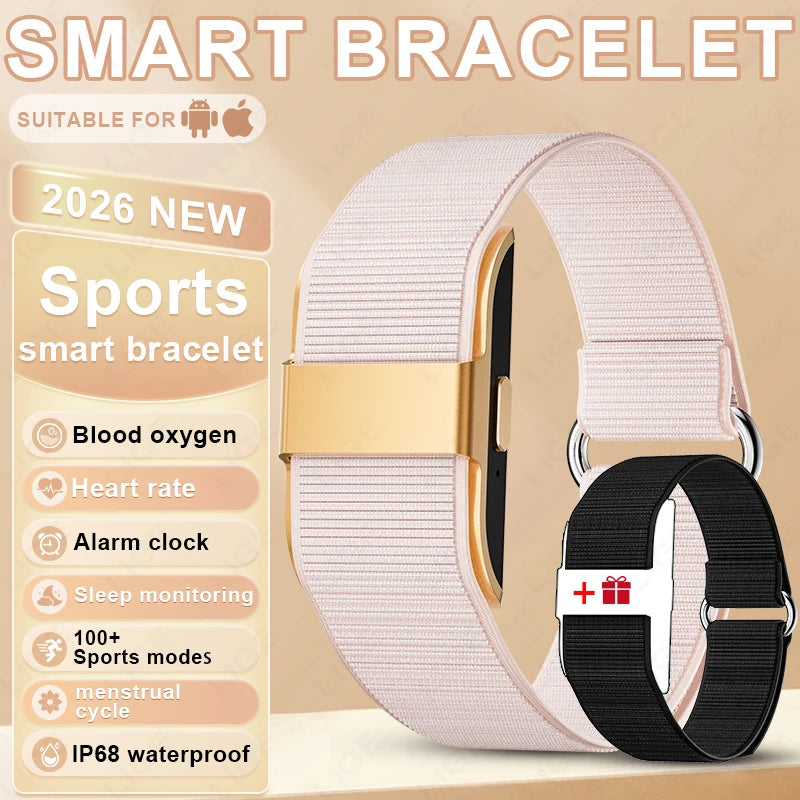 Fitness Tracker Sport Band Men No Screen Smart Bracelet Women Heart Rate Sleep Monitor Pedometer Waterproof Electronic Bracelet