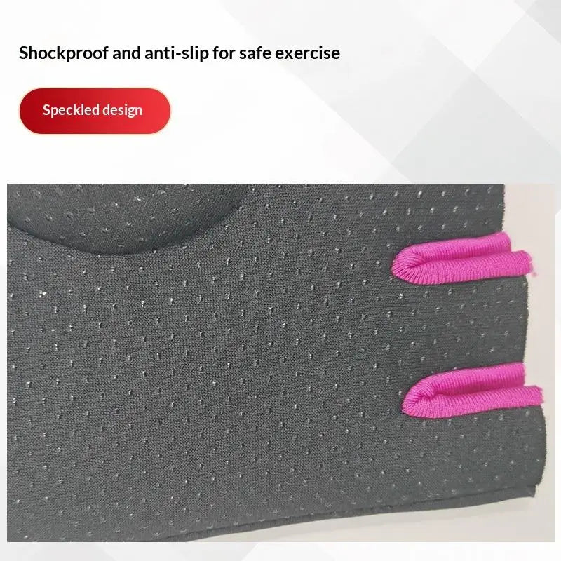 Fitness Gloves with Half Finger Design for Weightlifting and Dumbbell Training Ideal for Gym Use