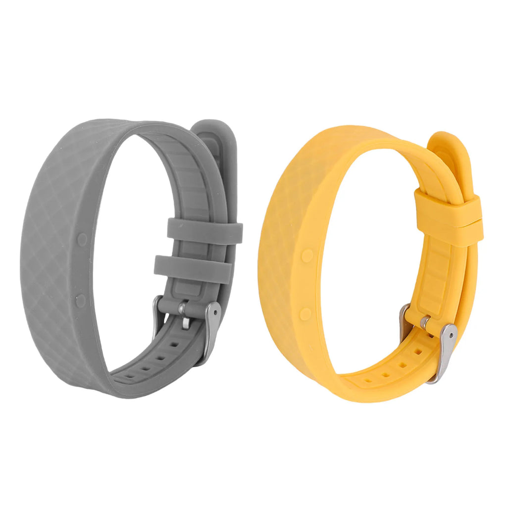 Health Smart Bracelet Silicone Vibration Alert USB Rechargeable Wearable Fitness Tracker Step Counter for Sleep Sports Tracking