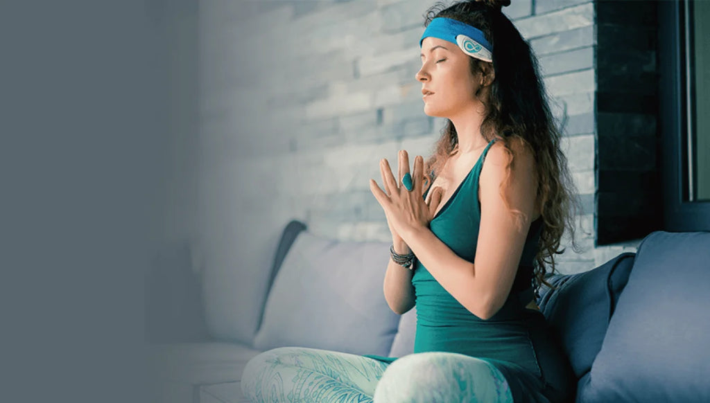 Brainlink Lite Headset Ultra Light EEG PU Headband Mind Control Device for Mental Fitness Wireless Mindlink Sensor with SDK