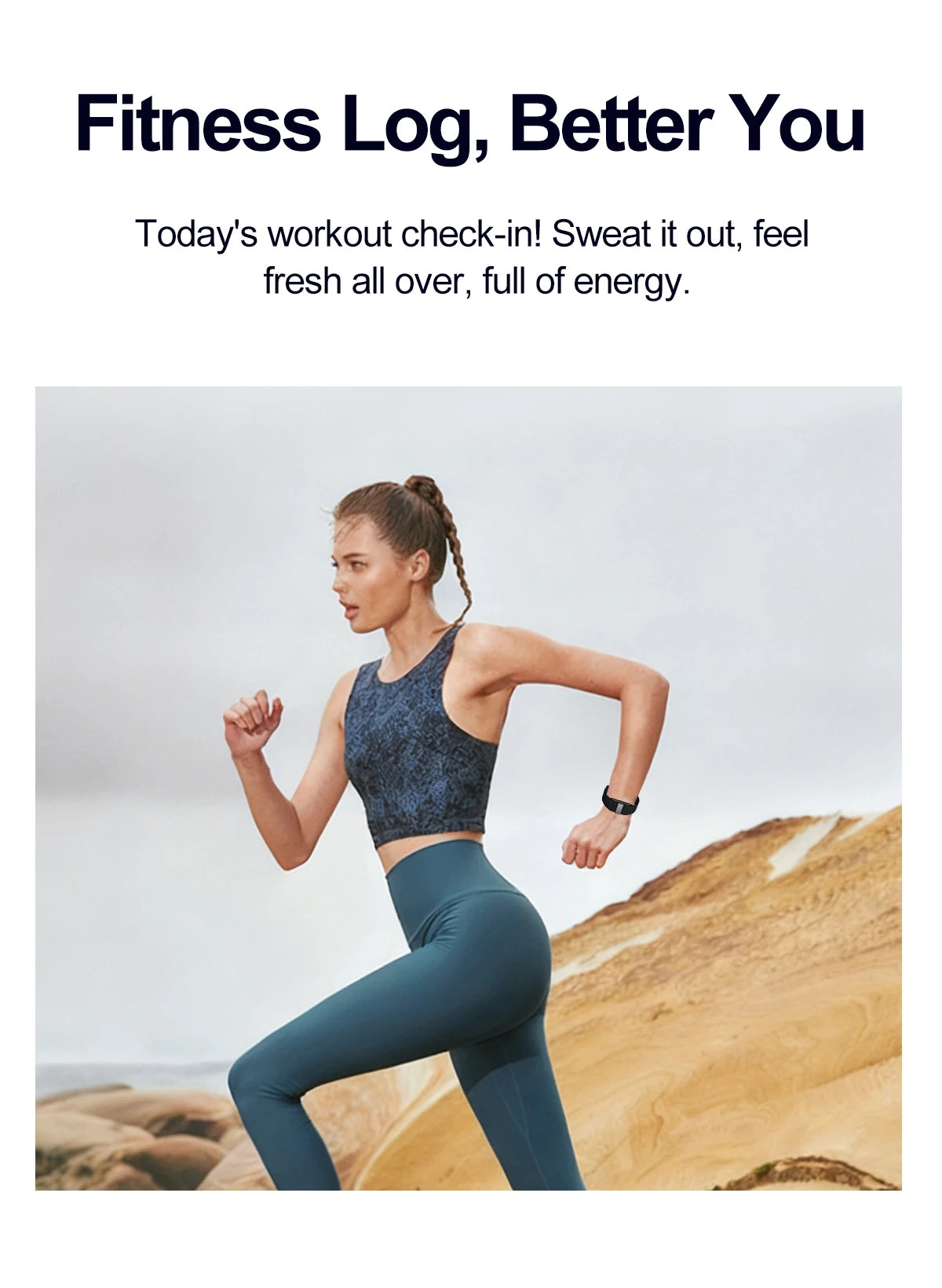 Fitness Tracker Sport Band Men No Screen Smart Bracelet Women Heart Rate Sleep Monitor Pedometer Waterproof Electronic Bracelet