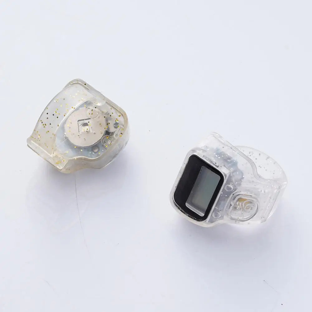 Fitness Finger Counter, Mini Digital Display Hand Counter Click Manual Digital Clicker For Tracking Swim Laps Or Running Laps