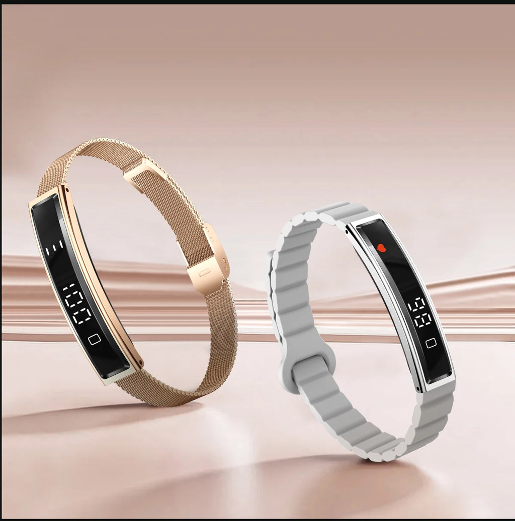 Daily Fitness Tracker Women Sport Smart Bracelet 2026 New Fashion Heart Rate Health Monitoring IP68 Waterproof Smart Watch Men