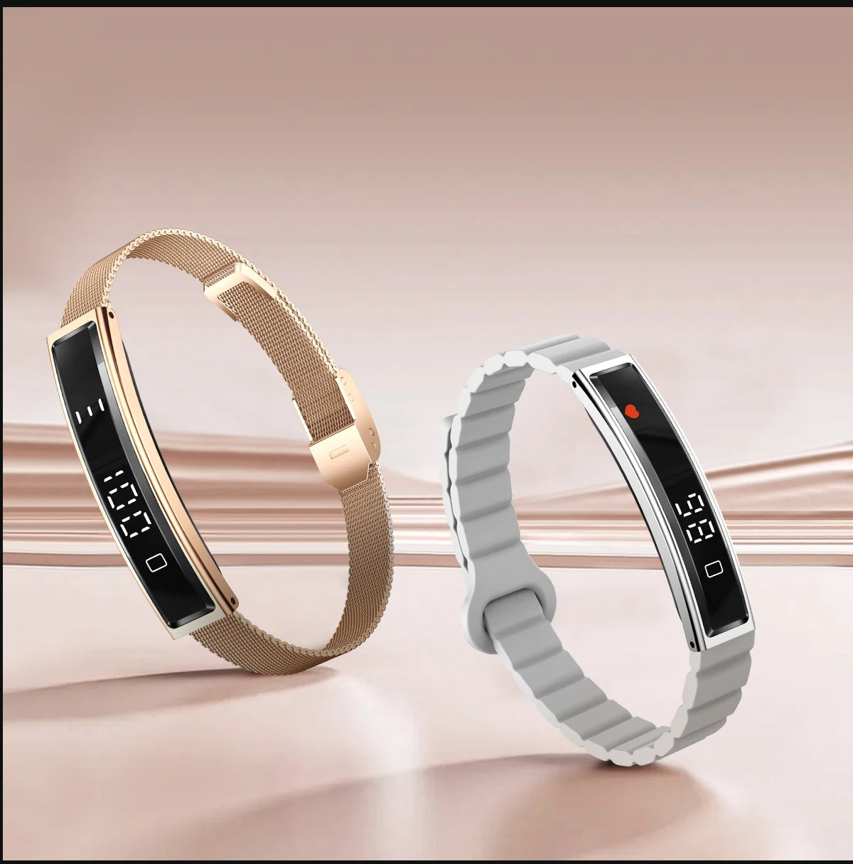 Daily Fitness Tracker Women Sport Smart Bracelet 2026 New Fashion Heart Rate Health Monitoring IP68 Waterproof Smart Watch Men