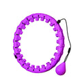 24 Sections Fitness Smart Sport Hoop Thin Waist Massager Adjustable Detachable Equipment Gym Home Training Easy Weight Loss