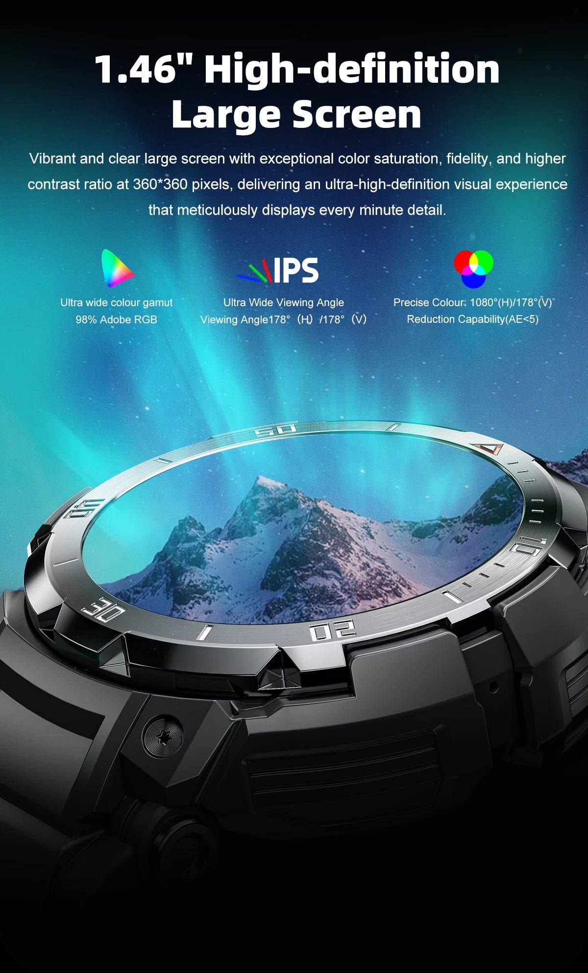 New 3 in 1 Smart Watch for Men With TWS Headset Rugged Military Bluetooth Call Fitness Tracker IP67 Waterproof  for Android iOS