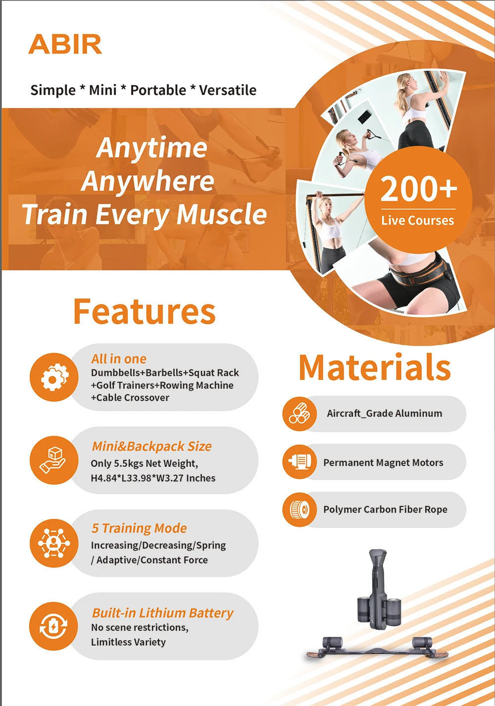 Golf Training Device for Outdoor Fitness