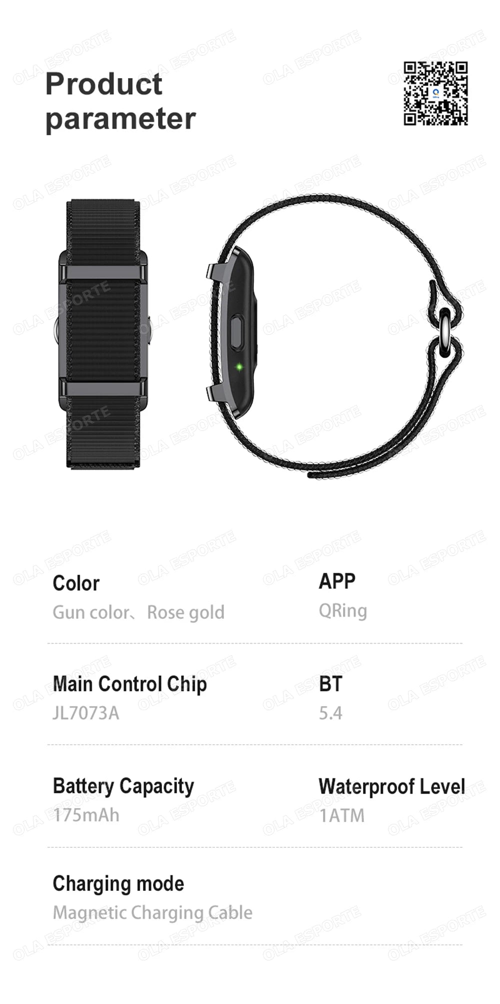New No Screen Smart Bracelet Fitness Tracker Pedometer Breathable Sport Wristband Message Reminder Heart Rate Monitor Smartwatch