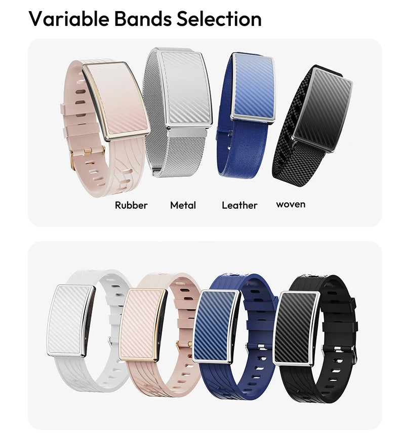 JCVital V5 Black Smart Band Health Trend Monit or Fitness Recovery Bracelet Wearable Device for Rehabilitation