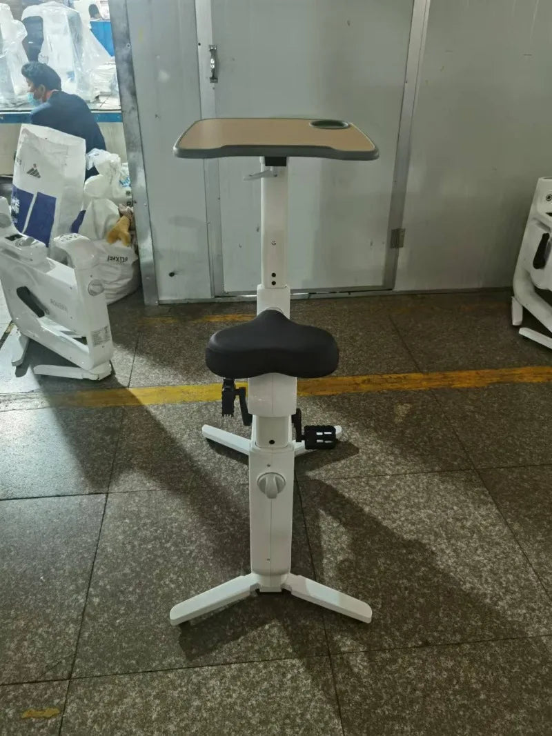 Foldable Magnetic Exercise Bike Quiet Indoor Cycling Bike Home Office Fitness Weight Loss Cardio Workout Station