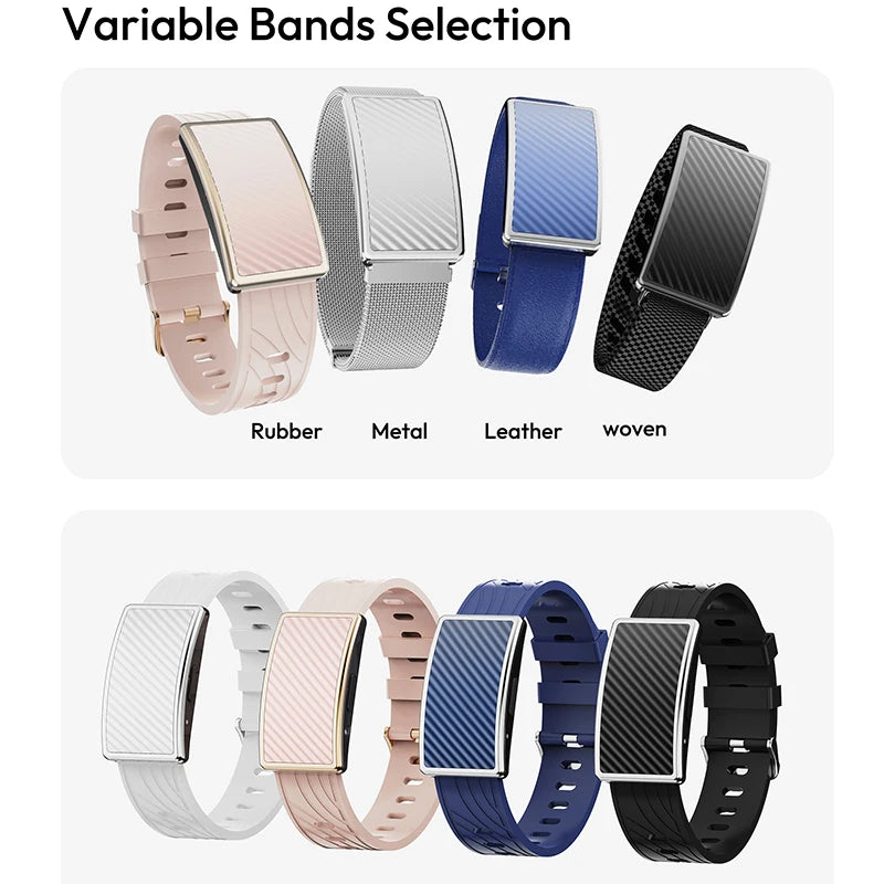 JCVital V5 Black Smart Band Health Trend Monit or Fitness Recovery Bracelet Wearable Device for Rehabilitation