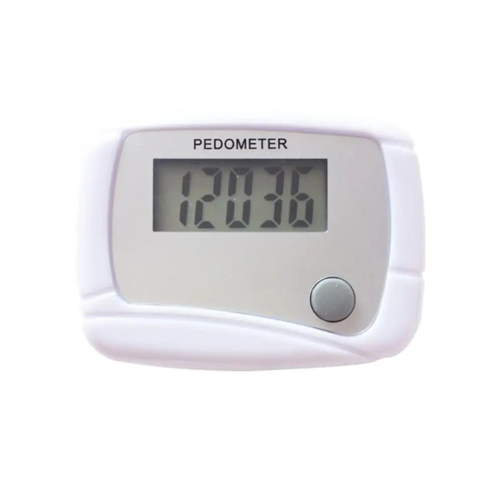 Portable Mini Digital LCD Pedometer Sports Walking Running Step Counter Meter Step Pedometer Walking Distance Counter