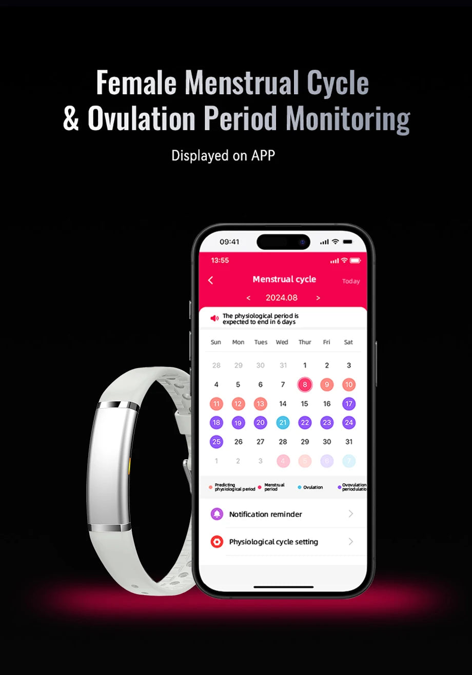 LIGE Sport Band Men Women Fitness Smart Bracelet No Screen Heart Rate Blood Monitor Smart Watch Waterproof Multifunction Watches