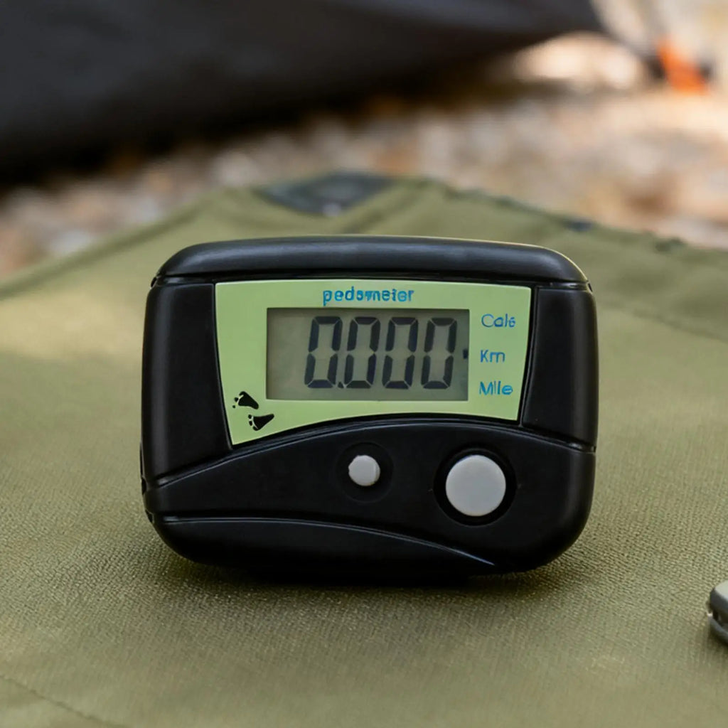 Pedometer for Walking Digital LCD Compact Movement Monitor Monitor for Recording Distance Fitness Exercise Running Hiking