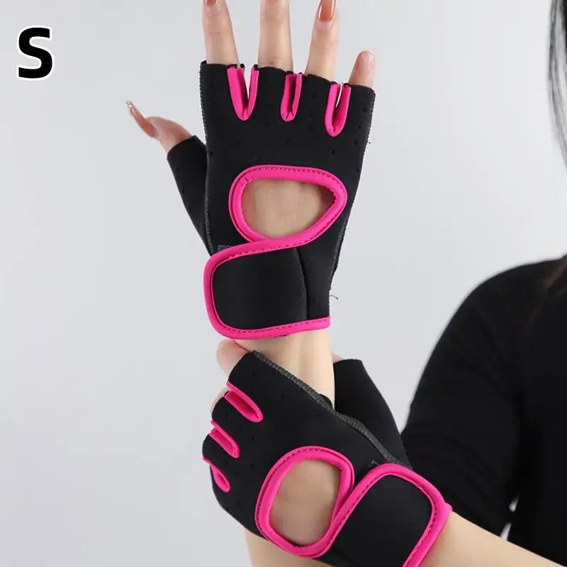 Fitness Gloves with Half Finger Design for Weightlifting and Dumbbell Training Ideal for Gym Use