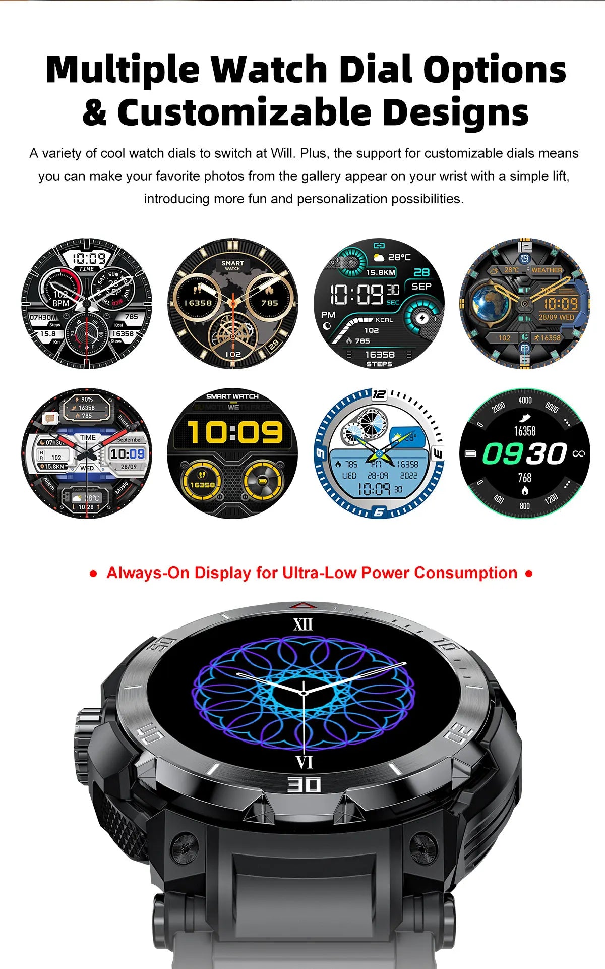 New 3 in 1 Smart Watch for Men With TWS Headset Rugged Military Bluetooth Call Fitness Tracker IP67 Waterproof  for Android iOS