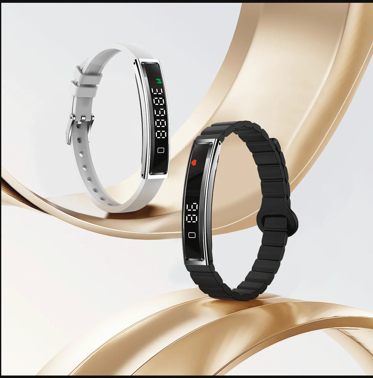 Daily Fitness Tracker Women Sport Smart Bracelet 2026 New Fashion Heart Rate Health Monitoring IP68 Waterproof Smart Watch Men