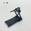 High Quality 1:12 Dollhouse Fitness Equipment Mini DIY Doll House Treadmill Dollhouse Accessory Dollhouse Decoration