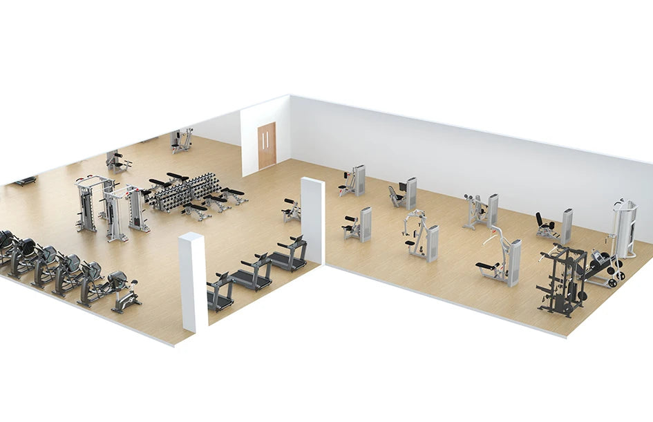 Real-Time Feedback Digital Strength Machines Touchscreen Operation Smart Fitness Equipment for  Rehabilitation Center