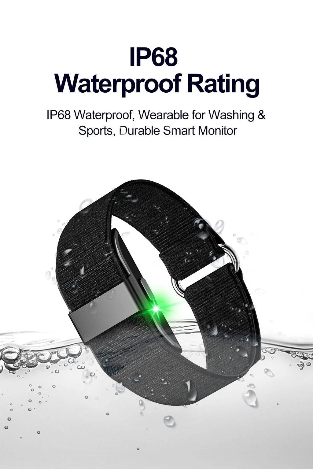 Fitness Tracker Sport Band Men No Screen Smart Bracelet Women Heart Rate Sleep Monitor Pedometer Waterproof Electronic Bracelet
