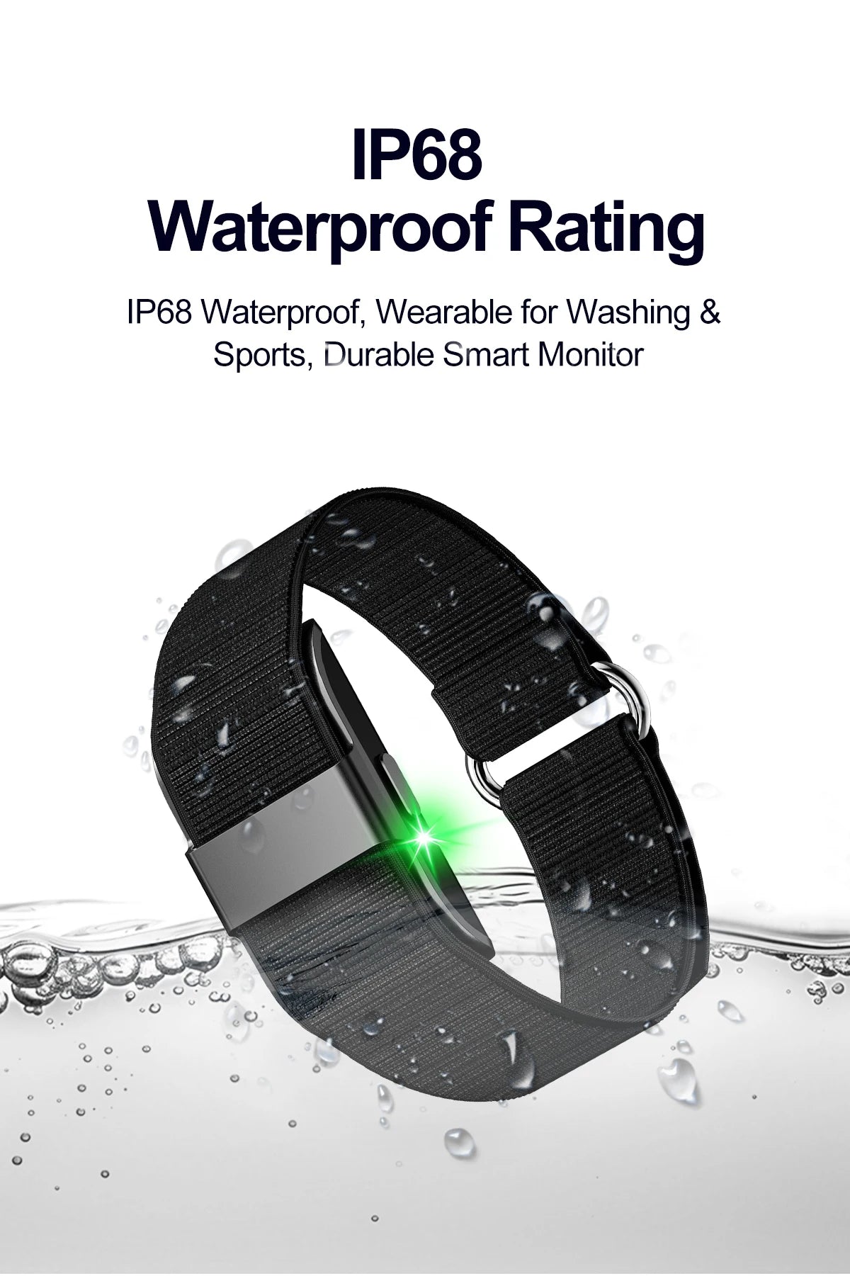 Fitness Tracker Sport Band Men No Screen Smart Bracelet Women Heart Rate Sleep Monitor Pedometer Waterproof Electronic Bracelet