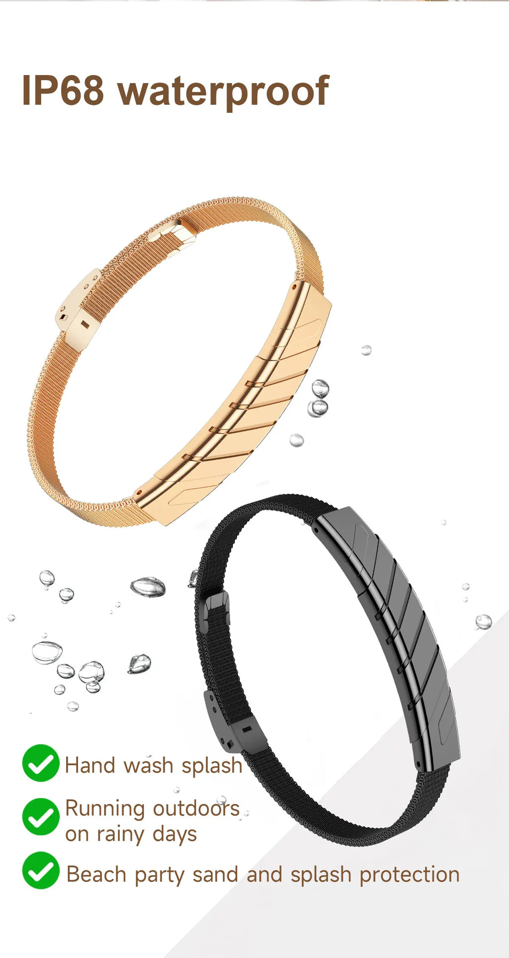 No Screen Smart Band Bracelet New Sports Women Fitness Tracker Heart Rate Blood Oxygen Sleep Monitor Pedometer Smartwatch 2026