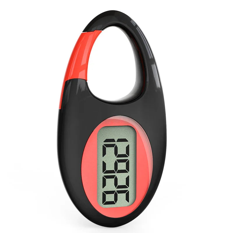 FITCENT 3D Pedometer for Walking Simple Step Tracker Counter with Large Digital Display for Men Women Kids Adults Seniors
