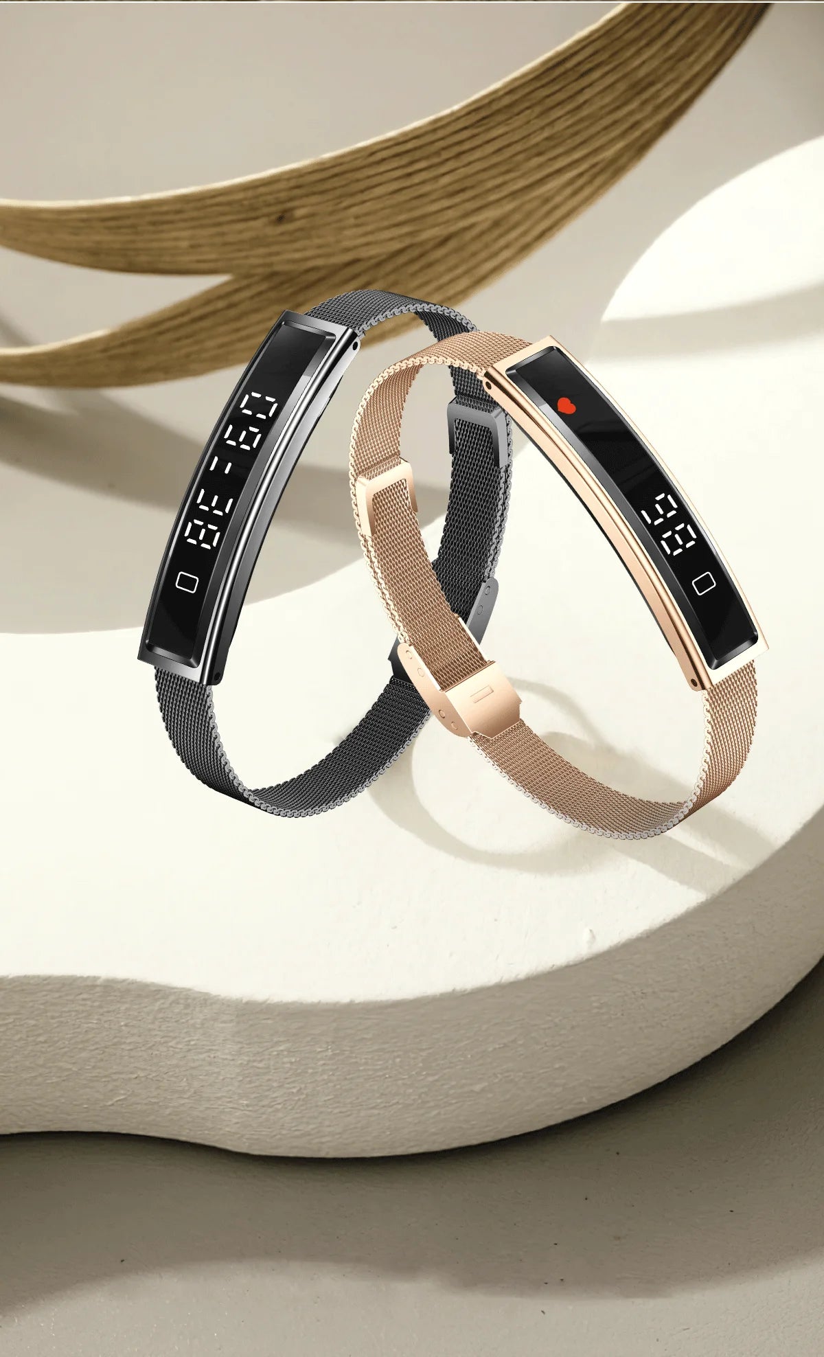 Daily Fitness Tracker Women Sport Smart Bracelet 2026 New Fashion Heart Rate Health Monitoring IP68 Waterproof Smart Watch Men