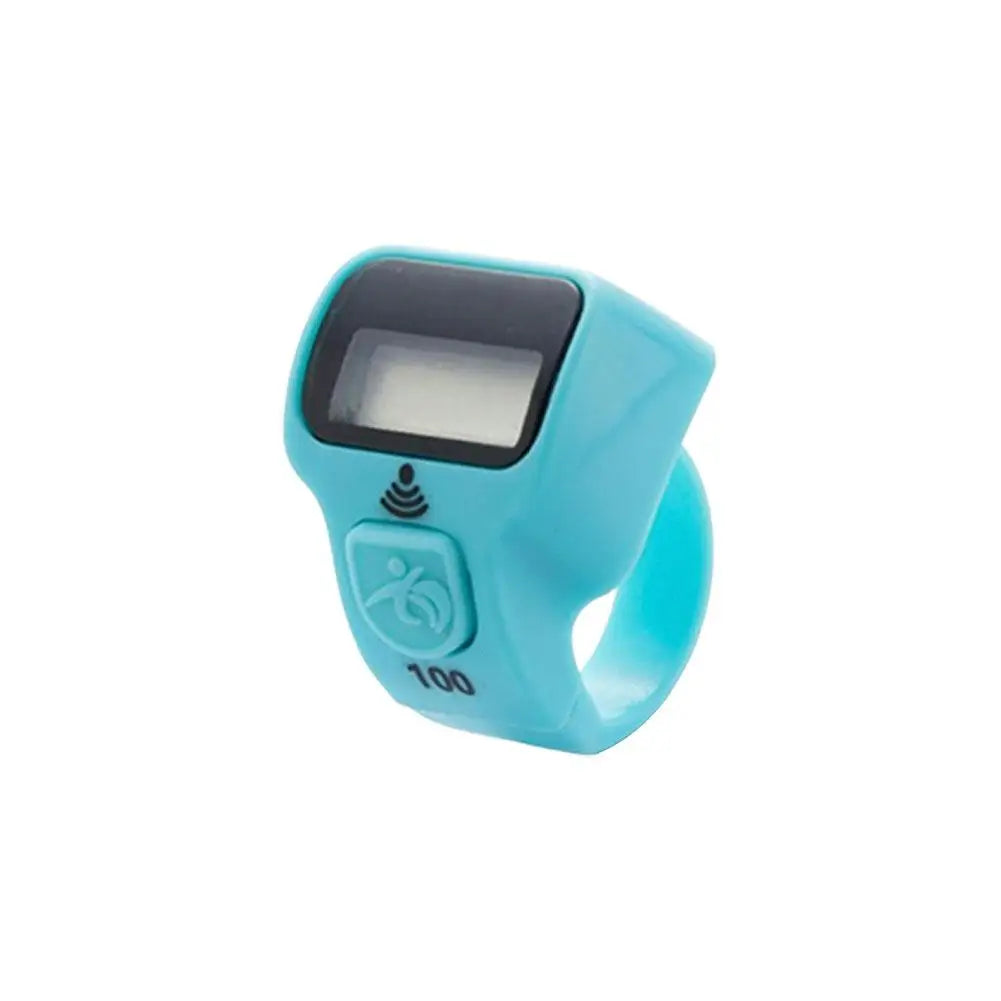 Fitness Electronic Finger Counter, Mini Digital Display Hand Tally Counter 5-Digit Number Count Clicker Resettable Clicker