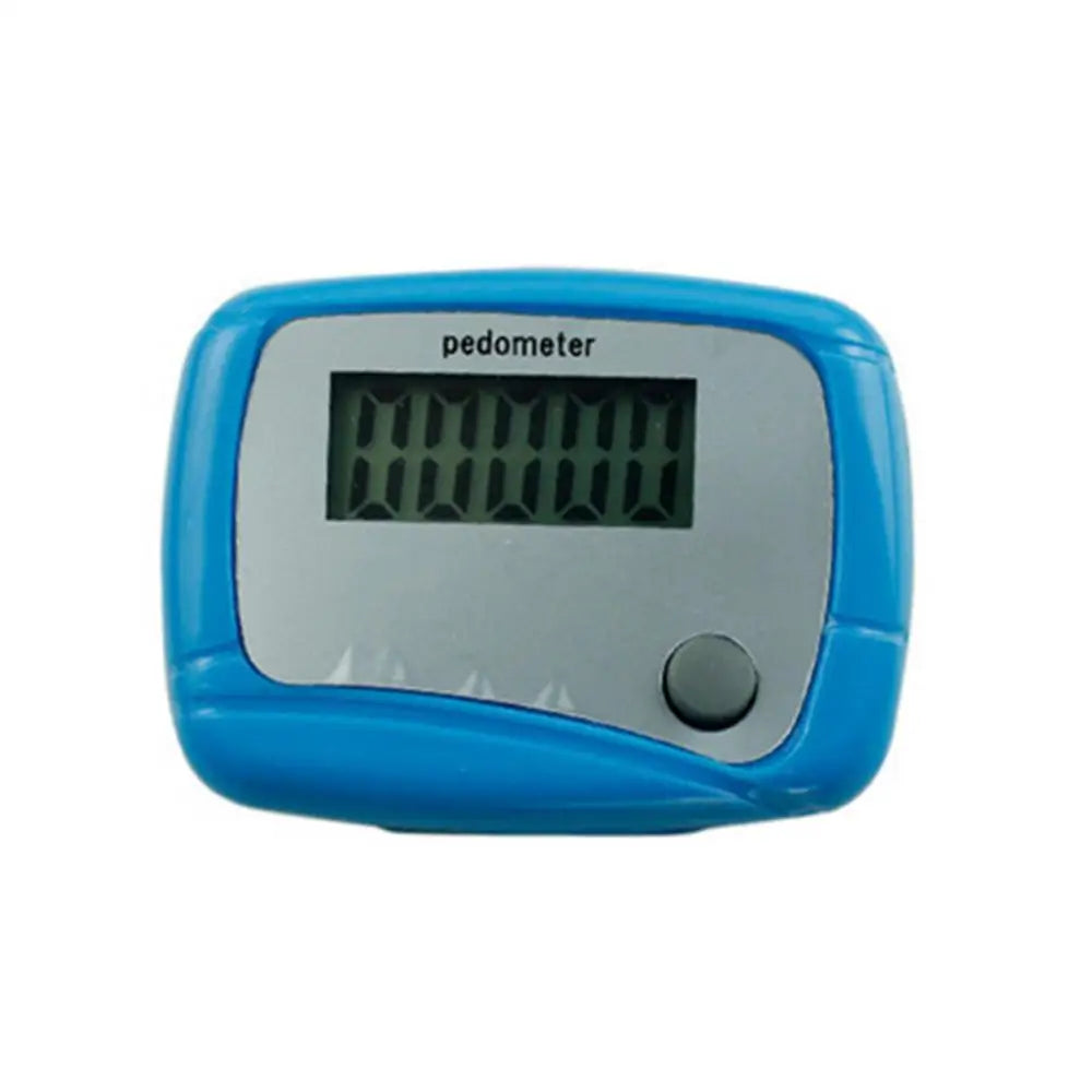 Portable Mini Digital LCD Pedometer Sports Walking Running Step Counter Meter Step Pedometer Walking Distance Counter
